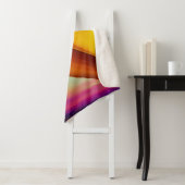 オレンジとイエローハートシェルパブランケット シェルパブランケット (インサイチュ)