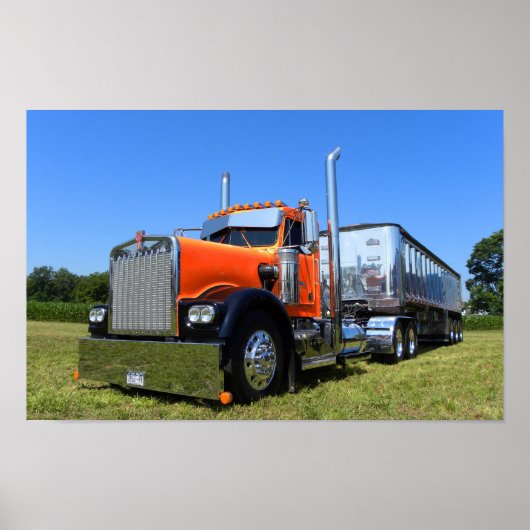 オレンジとクロム ポスター (正面)