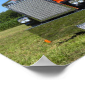 オレンジとクロム ポスター (角)