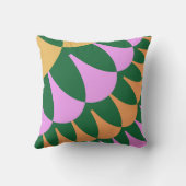 オレンジとグリーンはかりで測 クッション (裏面)