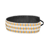 オレンジとグレーダイヤモンドアーガイル アスレチックヘッドバンド (右)