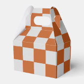 オレンジとグレー市松模様に フェイバーボックス (裏面サイド)