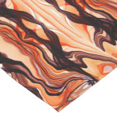 オレンジとコーヒーケーキ ショートテーブルランナー (コーナー)