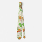 オレンジとシナモン ネクタイ (正面)