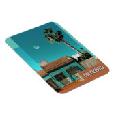 オレンジとトルコイズのトレビエハ マグネット (右側)