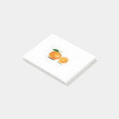 オレンジとハーフ ポストイット (アングル)