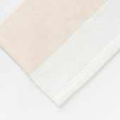 オレンジとピンクのフローラブーケとダイヤモンドフレーム フリースブランケット (角)