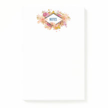 オレンジとピンクのフローラブーケとダイヤモンドフレーム