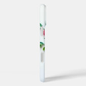 オレンジとピンクの花柄 Case-Mate iPhoneケース (裏面 / 右)
