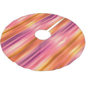 オレンジとピンクストライプののツリースカート ブラッシュドポリエステルツリースカート (アングル)