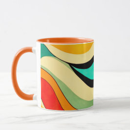 オレンジとフレンドのカラーブレンド マグカップ