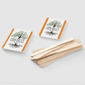 オレンジとブラウンファミリー懇親会 ハンドファン (組立なし)