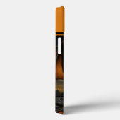 オレンジとブラックの不気味なハロウィーンこうもり Case-Mate iPhoneケース (裏面 / 右)