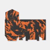 オレンジとブラックグラフィティ(ばちゃばちゃ)跳ねる フェイバーボックス (折り畳みなし)