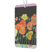 オレンジとブラックポピズカーエアーフレッシュナー カーエアーフレッシュナー (左)