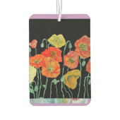 オレンジとブラックポピズカーエアーフレッシュナー カーエアーフレッシュナー (裏面)