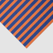 オレンジとブルーのストライプ 薄葉紙 (詳細)