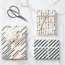 オレンジとブルーの第2巻 ラッピングペーパーシート