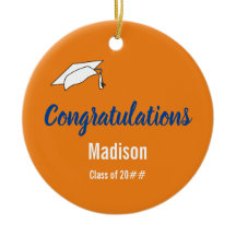 オレンジとブルーを卒業おめでとう