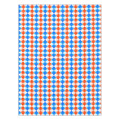 オレンジとブルー テーブルクロス (正面)