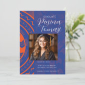 オレンジとブルー 招待状 (スタンド正面)