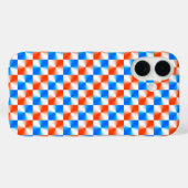 オレンジとブルー Case-Mate iPhoneケース (裏面 (横))
