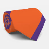 オレンジとプラム ネクタイ (ロール)