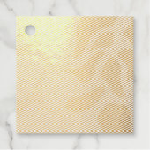 オレンジとホットピンクのグラデーションラブイズスウィート フェイバータグ (正面)