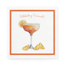 オレンジとホワイトのブライズシャワー