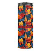 オレンジとラセットの紅葉 タンブラー (裏面)