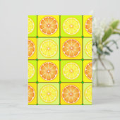 オレンジとレモンの招待状 招待状 (スタンド正面)