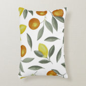オレンジとレモン アクセントクッション (正面(垂直))