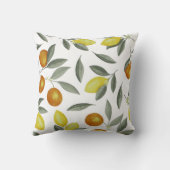 オレンジとレモン クッション (裏面)