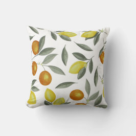 オレンジとレモン クッション