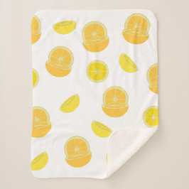 オレンジとレモン シェルパブランケット