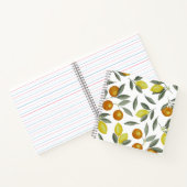 オレンジとレモン ノートブック (内部)