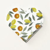 オレンジとレモン ノートブック (裏面)