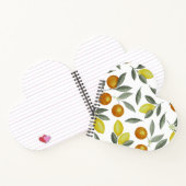 オレンジとレモン ノートブック (内部)