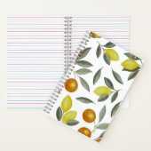 オレンジとレモン ノートブック (内側)