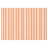 オレンジと白のストライプ テーブルクロス (正面(横))