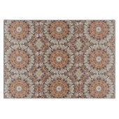 オレンジと白の喜び カッティングボード (正面)