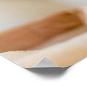 オレンジと白の子猫 ポスター (角)