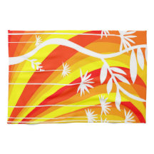 オレンジと白の植物学