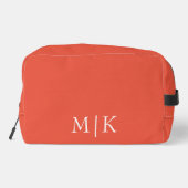 オレンジと白 | モノグラモダンム ドップキット (裏面)