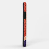 オレンジと紫のコンクリートIPhoneケース Case-Mate iPhoneケース (裏面/右)