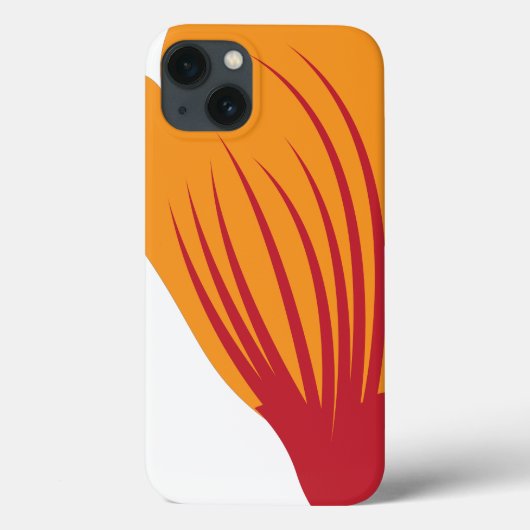オレンジと紫のスケッチを持つ植物の離れ Case-Mate iPhoneケース (裏面)