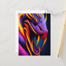 オレンジと紫鮮やかのコブラはかりで測ヘビ