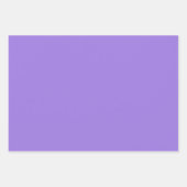 オレンジと紫（ピンク） ラッピングペーパーシート (正面3)