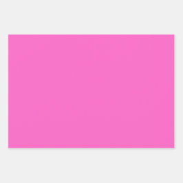 オレンジと紫（ピンク） ラッピングペーパーシート