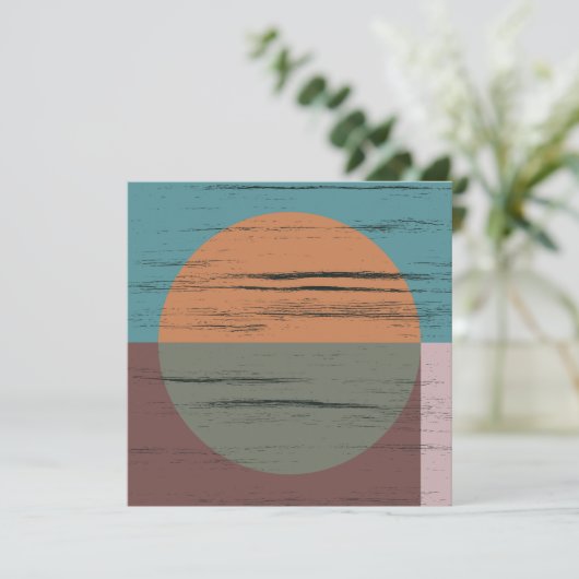 オレンジと緑の円 (スタンド正面)